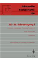 GI-16.Jahrestagung I