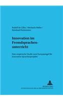 Innovation Im Fremdsprachenunterricht