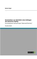 Konstruktion von Identität in den Anfängen des deutschen HipHop