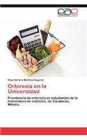 Ortorexia En La Universidad