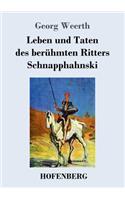 Leben und Taten des berühmten Ritters Schnapphahnski