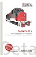 Badische III a: (German)
