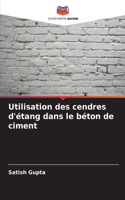 Utilisation des cendres d'étang dans le béton de ciment