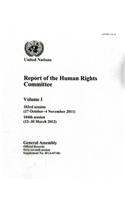 Report of the Human Rights Committee