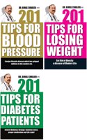 Best Health Books : 201 Tips For Blood Pressure + 201 Tips For Diabetes Patients + 201 Tips For Loosing Weight