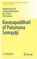 Karaṇapaddhati of Putumana Somayājī