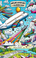 Airplane Adventures Coloriing Book