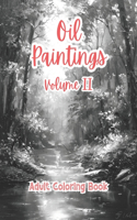 Oil Paintings Adult Coloring Book Grayscale Images By TaylorStonelyArt