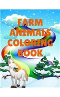 Farm Animals Coloring Book: A Cute Farm Animal Coloring Book for Kids (Coloring Books for Kids)