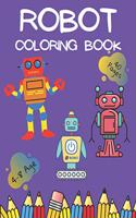 Robot Coloring Book
