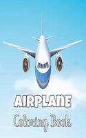 Airplane Coloring Book: Fun Airplanes Coloring Book for Children Boys and Girls.Volume-1