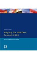 Paying For Welfare