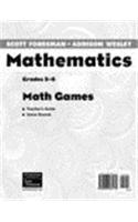 Scott Foresman Addison-Wesley Math 2004 Math Games Package Grade 5 and 6