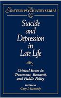 Suicide and Depression in Late Life