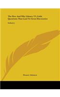 The How And Why Library V3, Little Questions That Lead To Great Discoveries: Industry(English)