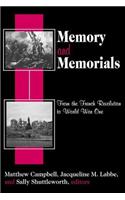 Memory and Memorials