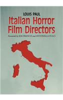 Italian Horror Film Directors