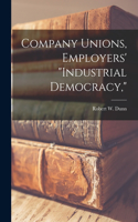 Company Unions, Employers' 