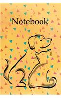 Notebook: Pet Owners Notebook Journal for Dog and Cat Lovers Blank Lined Pages for Writing Composition Notepad to Write Thoughts and Ideas Notes College Ruled