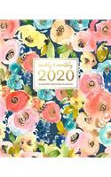 Weekly & Monthly 2020 12-Month Splendid Planner