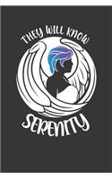 Serenity Inspiring Quotes Notebook Journal