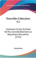 Nouvelles Litteraires V1