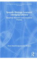 Spanish Heritage Learners' Emerging Literacy