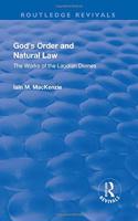 God's Order and Natural Law