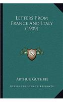 Letters From France And Italy (1909)