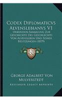Codex Diplomaticvs Alvenslebianvs V1