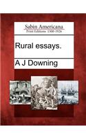 Rural Essays.