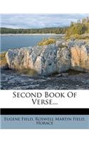 Second Book of Verse...