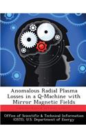 Anomalous Radial Plasma Losses in a Q-Machine with Mirror Magnetic Fields