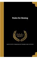 Rules for Boxing