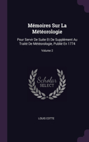 Mémoires Sur La Météorologie