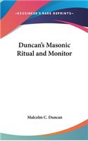 Duncan's Masonic Ritual and Monitor