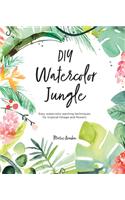 DIY Watercolor Jungle