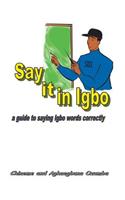 Say it in Igbo