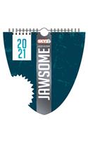 Jawsome 8x8 Calendar W/Die-Cut