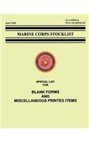 Marine Corps Stocklist