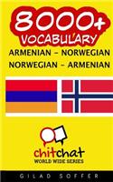 8000+ Armenian - Norwegian Norwegian - Armenian Vocabulary