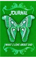 What I Love About Dad Journal