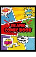 Blank Comic Book 150 pages