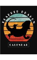 2020-2021 Bearded Dragon calendar and Planner