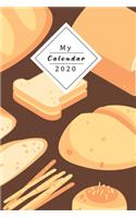 My Calendar 2020: Your Own Weekly, Monthly And Yearly Planner For 2020 With Beautiful Design