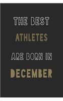 The Best athletes are Born in December journal