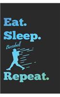 Eat Sleep Baseball Repeat