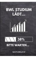 BWL Studium lädt... 38% Bitte warten... Notizbuch