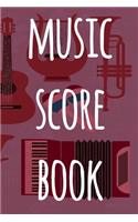 Music Score Book