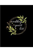 wedding guest list